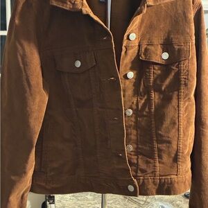 GAP Tan Corduroy Jean Jacket